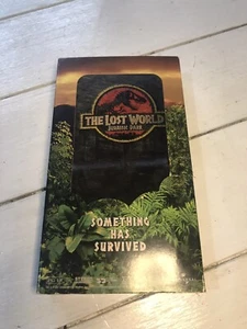 the lost world jurassic park 1997 vhs 3D card - Picture 1 of 8