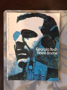 1970 Notre Dame Georgia Tech College Football Program - Picture 1 of 11