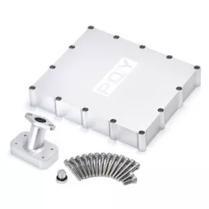 Cacerola de aceite de billet de bajo perfil para Suzuki GSXR1000 01-05 con camioneta y pernos plateados - Imagen 1 de 12