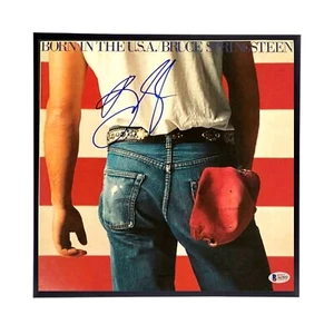 Bruce Springsteen Autographed Album Cover Reprint.Frame Included.Make an offer. - Imagen 1 de 23