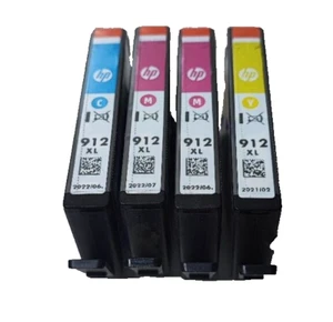 4 originali HP 912 XL - 3YL81AE + 3YL82AE + 3YL83AE set C/M/Y HP OfficeJet NUOVO - Foto 1 di 1