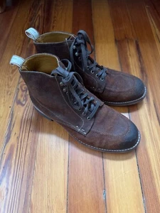 Rag & Bone Men's Boots Roughout Suede Size 10 - Picture 1 of 6