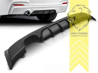 Heckansatz Heckspoiler Diffusor für BMW F22 Coupe F23 Cabrio für M-Paket 2-Rohr - Bild 1 von 3