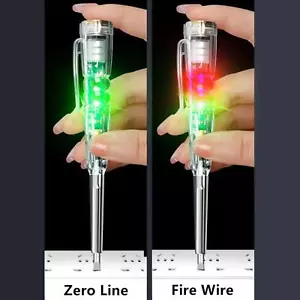 Electrical Screwdriver 70-250V Tester Intelligent Induction Voltage Pen New Q6 - Picture 1 of 6