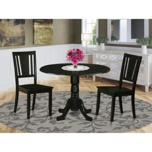3 PcTable and Chairs set-Dining Table and 2 Dining Chairs - Picture 1 of 4