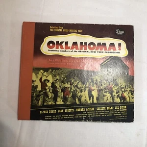 Decca OKLAHOMA! 78 Rpm Shellac Record Set Rodgers & Hammerstein - Picture 1 of 11