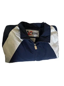 Chase Authentics Nascar Jacket Mens L #24 Full Zip Windbreaker Blue - Picture 1 of 8