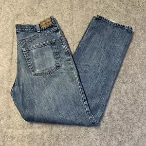 Pantalones de mezclilla Kirkland Signature para hombre 34x32 pierna recta ropa de trabajo - Imagen 1 de 15