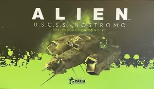 EAGLEMOSS ALIEN USCSS NOSTROMO XL SHIP YELLOW PRE-PRODUCTION CONCEPT EDITION NEW - Picture 1 of 1