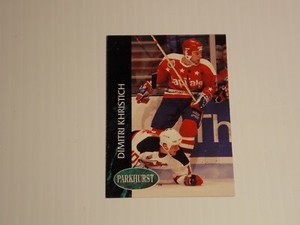 1992-93 Parkhurst Hockey #428 Dimitri Khristich Washington Capitals