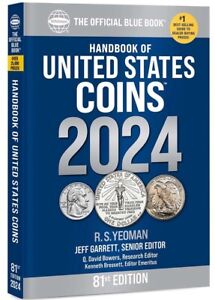 NEW Official Blue Book A Guide United States US Coins 2024 Price List Paperback