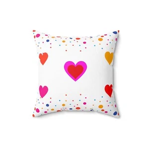 Spun Polyester Square Pillow - Picture 1 of 4