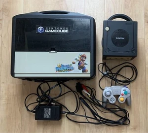 Nintendo GameCube 4games Mario Sunshine case Console Working - Picture 1 of 6