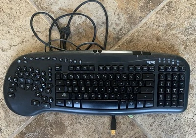OG Merc Stealth Gaming Keyboard KUH0702 (Cleaned) (Pre Steal-series) - Image 1 of 2
