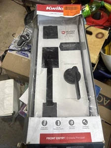 *Post de lectura Kwikset Amador Entrada Frontal Hollis Palanca Negro Mate Deadbolt 96870-165 - Imagen 1 de 5