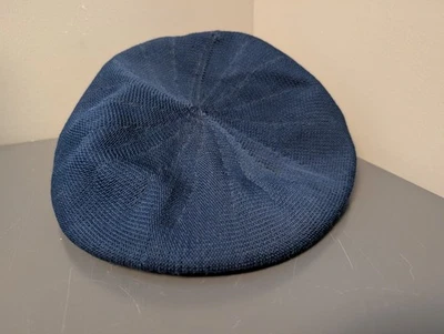 Sombrero plano boina tropical azul marino Kangol talla mediana CAO1474 Foto 1 de 4
