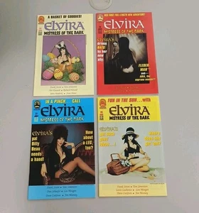 Elvira Mistress of the Dark 24,26,27 & 28 Claypool Comics Foto Cover 4 Stück - Bild 1 von 24