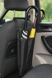 Schirm Organizer Tasche Kfz Schirmhalter PKW Rücklehne Auto Regenschirm Halter - Bild 1 von 2