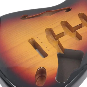Electric Guitar Body Alder Wood SSS Electric Guitar Body With High Gloss Fin PLM - Picture 1 of 12