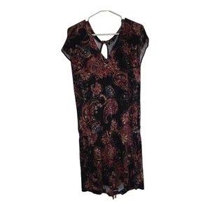 Damen Einteiler Pullover Strampler Blumen Schlüsselloch Rücken Venus Größe L - Bild 1 von 9