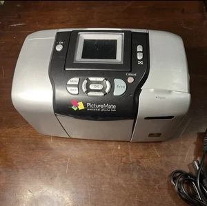 Epson B351A PictureMate Deluxe Picture Mate 500 Personal Photo Printer W Case!! - Picture 1 of 18