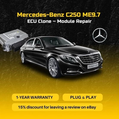 Mercedes-Benz C250 ME9.7 ECU Clone – Module Repair - Image 1 of 3