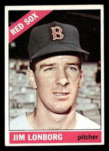 1966 Topps Jim Lonborg #93 EX Boston Red Sox - Bild 1 von 2
