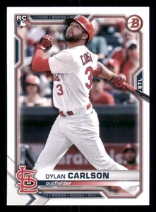 2021 Bowman #35 Dylan Carlson RC - Picture 1 of 2
