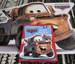 Mattel Disney Pixar Cars My Size Puzzle XL 46pc 24"x36" Mater The Tow Truck - Picture 1 of 6