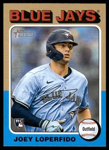 2024 Topps Heritage High Numbers Joey Loperfido Toronto Blue Jays #709 - Picture 1 of 2