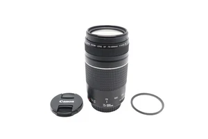 Canon 75-300mm F/4-5.6 III EF AF Telephoto Lens, Full Frame, Good REFURBISHED - Picture 1 of 8