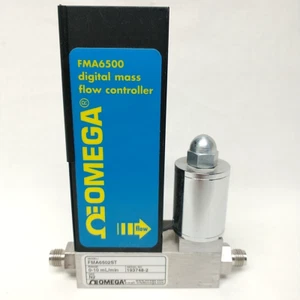 Omega FMA6500 Digital Mass Flow Controller FMA6502ST 0-10mL/Min N2 Gas Sensor - Picture 1 of 7