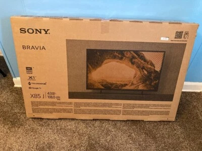 Sony Bravia Class X85J KD-43X85J 43-inch UHD 4K TV- New Open Box- Free Shipping! - Image 1 of 4