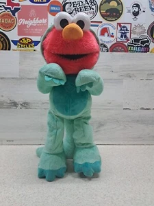 Sesame Street Elmo Dino Stomp Dancing 13 In. Plush Toy - Picture 1 of 10