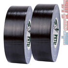 2x Petec POWER tape armored black 50m x 50mm adhesive tape with high adhesive force
