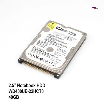 Western Digital WD400UE-22HCT0 40GB 2.5 " Inch Notebook Laptop HDD Hard Drive - Image 1 of 3