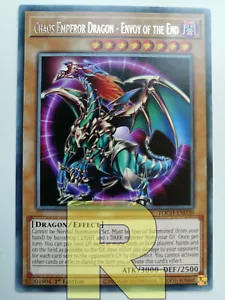 Dragón Emperador Del Caos - Emisario Del Fin ® Rara ® TOCH-EN030 ® Inglés - Picture 1 of 1