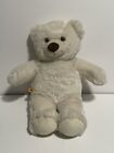 Build A Bear Teddy Bear Plush Off White Stuffed Animal BABW 15" Polar Bear Cream