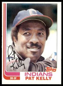 1982 Topps Pat Kelly Cleveland Indians #417