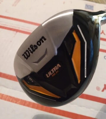 Wilson Ultra blk 4 Hybrid Brand New W/Cover Stiff Steel Righty  - Image 1 of 4