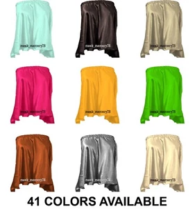 Off Shoulder Tube Top Satin Tube Top Strapless Tops Sexy Asym Top Plus Size S16 - Picture 1 of 45