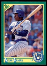 1990 Score Glenn Braggs Baseball Cards #105