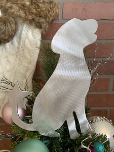 Labrador Retriever, Laboratorio, Stella, Cane Albero di Natale Topper, Decorazione Corona, Vacanze - Foto 1 di 9