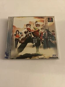 Arc The Lad III Sony Playstation Japan Import US Seller JP PS1 - Picture 1 of 7