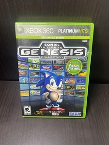 Sonic's Ultimate Genesis Collection Microsoft Xbox 360 2009 Platinum Hits CIB - Foto 1 di 3