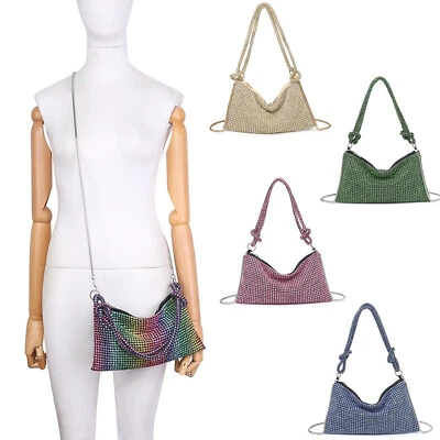 Boutique Diamant kleine Hobo Schulter Damen Lady Abendtasche