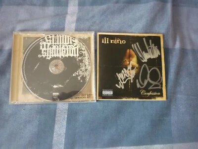 Ill Niño – Confession (2003 signed album) USA Latin Nu Metal - Image 1 of 2