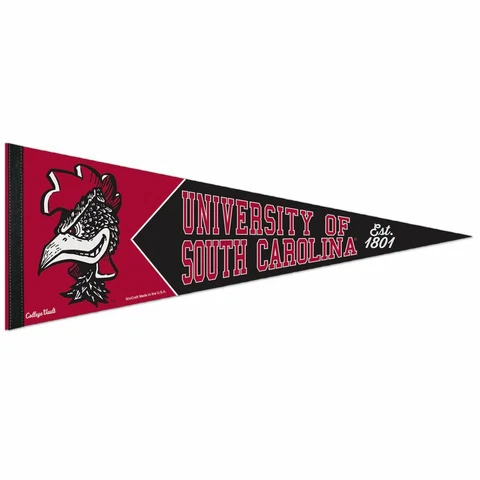 SOUTH CAROLINA GAMECOCKS VAULT ROLL UP PREMIUM FELT PENNANT 12"x30" WINCRAFT Cover