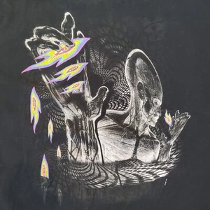 Vintage Tool Band T Shirt 2002 LATERALUS Large Black Logo Concert Tour - Picture 1 of 9