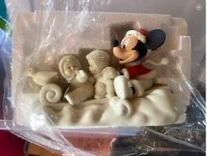 Snow babies with Mickey Mouse Guest Collection "A Magical Sleigh Ride"